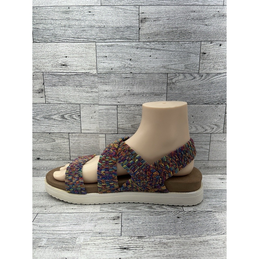 Bernie Mev. New York Sandals Soft Straps Rainbow Women's Sz 40‎ US 10 - Picture 4 of 11